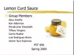 Lemon Curd Sauce - slide 1