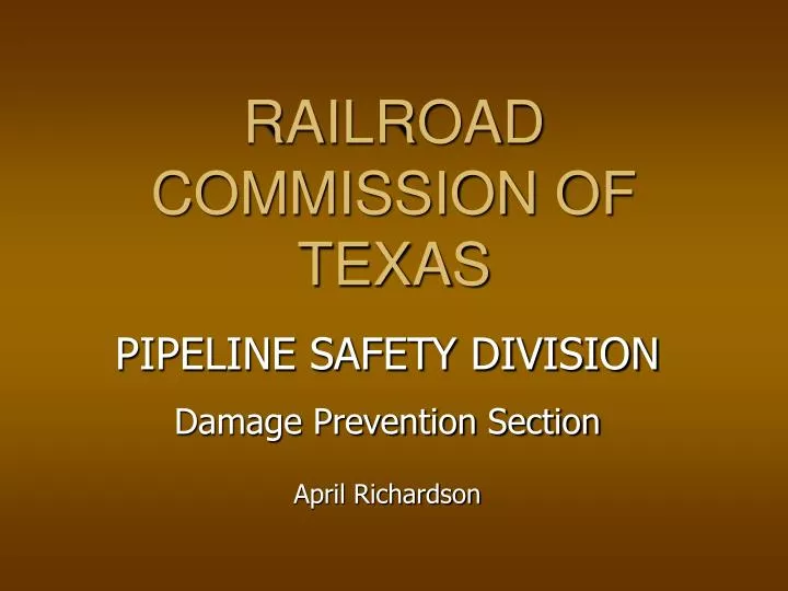 railroad commission of texas