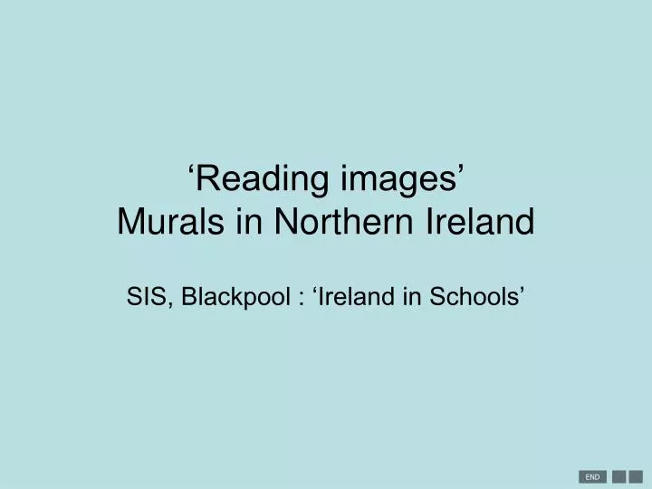 reading images murals in northern ireland