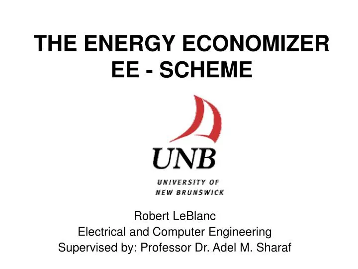 the energy economizer ee scheme