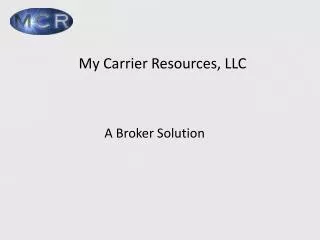 My Carrier Resources, LLC