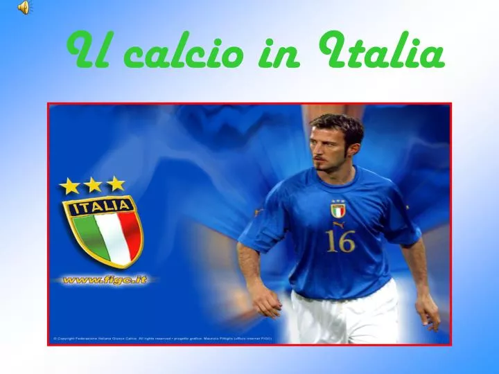 il calcio in italia