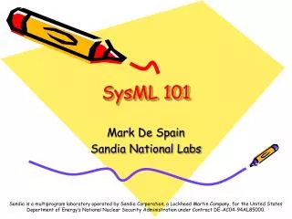 SysML 101