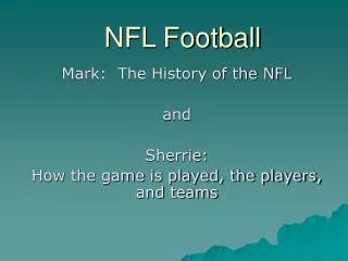 NFL Football