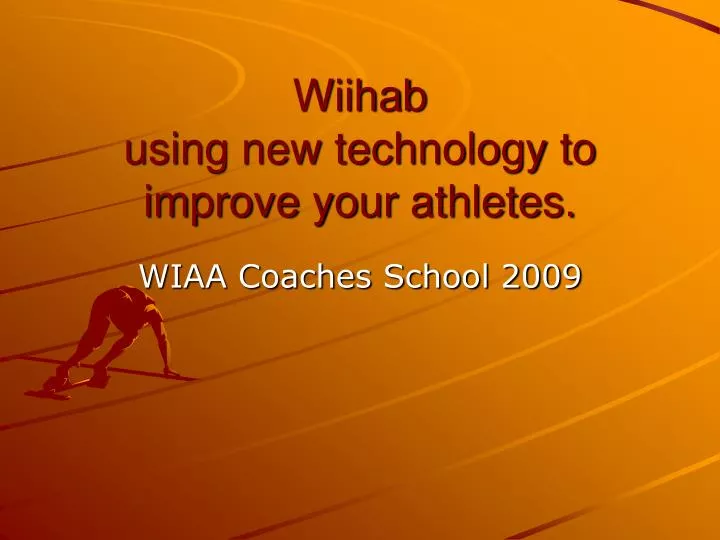 wiihab using new technology to improve your athletes