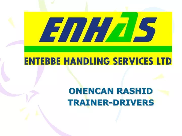 onencan rashid trainer drivers