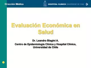 evaluaci n econ mica en salud