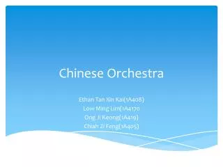 Chinese Orchestra