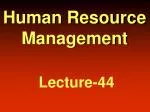 Human Resource Management - slide 1