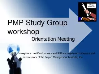 PMP Study Group workshop