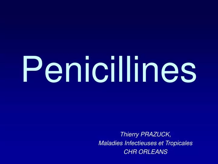 penicillines