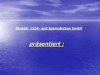 pr sentiert