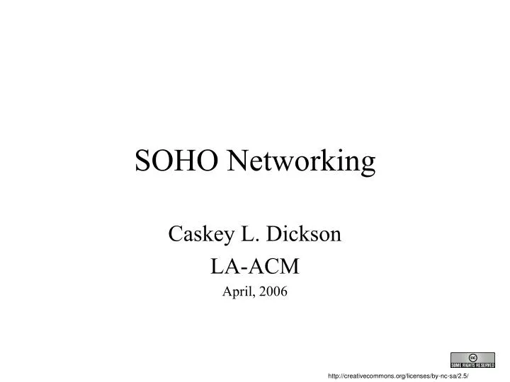 soho networking