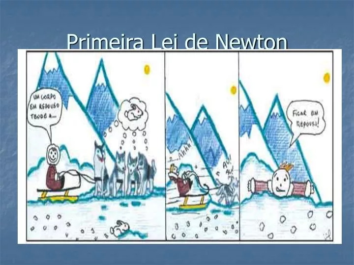 primeira lei de newton