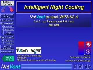 Intelligent Night Cooling