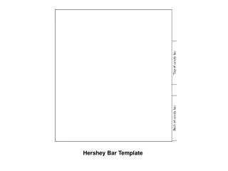 Hershey Bar Template