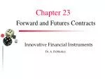 Forward and Futures Contracts