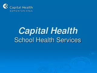 Capital Health School Health Services