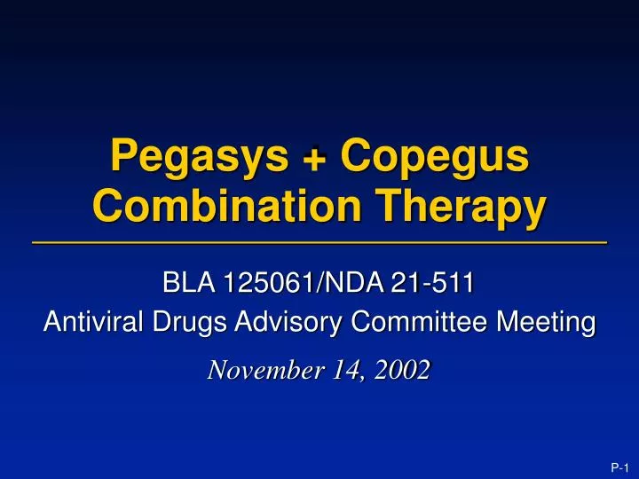 pegasys copegus combination therapy