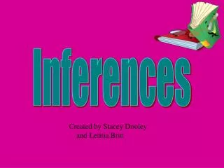 Inferences