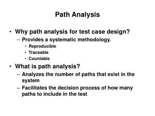 Path Analysis