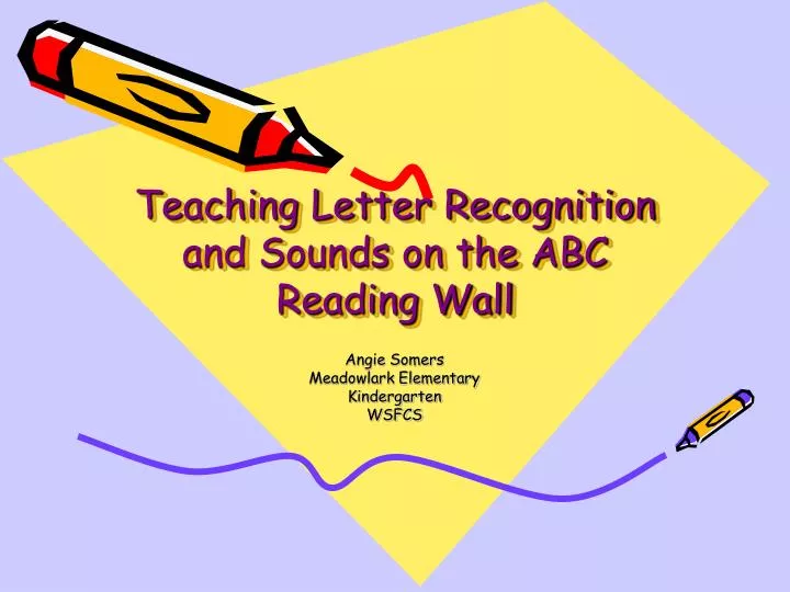 teaching letter recognition and sounds on the abc reading wall