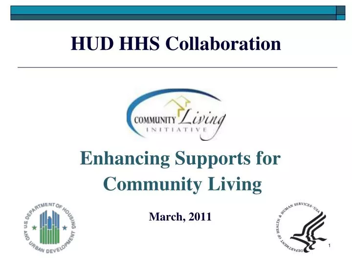 enhancing supports for community living march 2011