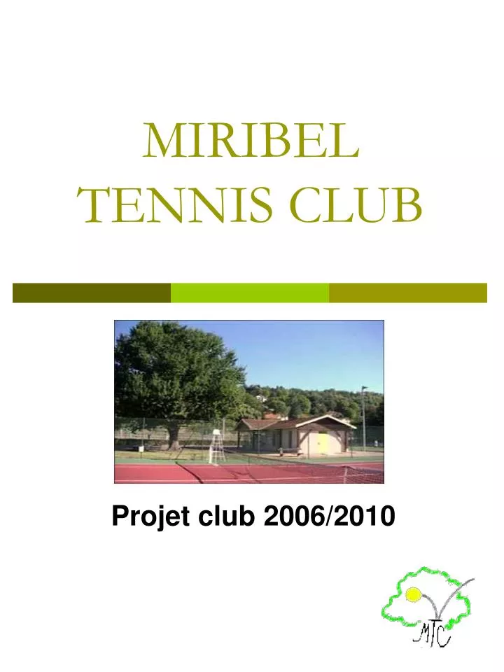 miribel tennis club