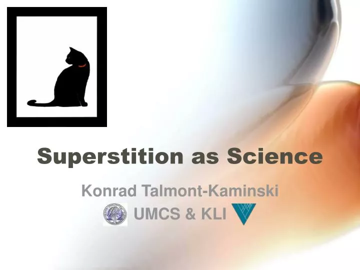 superstition as science