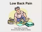 Low Back Pain - slide 1