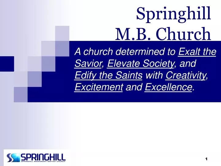 springhill m b church