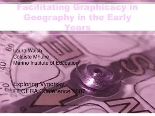 Facilitating Graphicacy in Geography in the Early Years