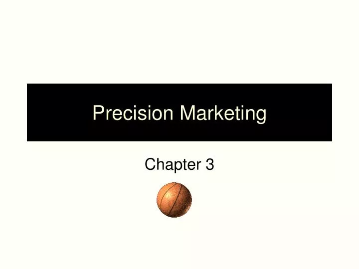 precision marketing