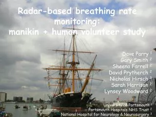 Radar-based breathing rate monitoring: manikin + human volunteer study