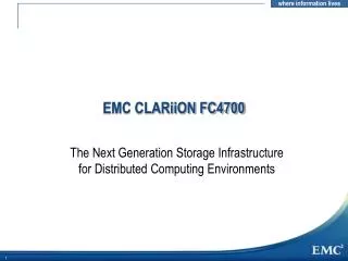 EMC CLARiiON FC4700