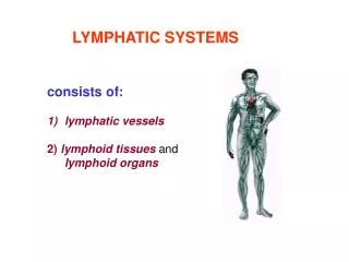 LYMPHATIC SYSTEMS
