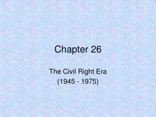 Chapter 26