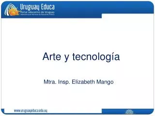 arte y tecnolog a