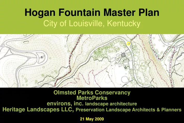 hogan fountain master plan city of louisville kentucky