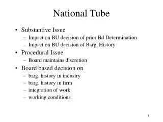 National Tube