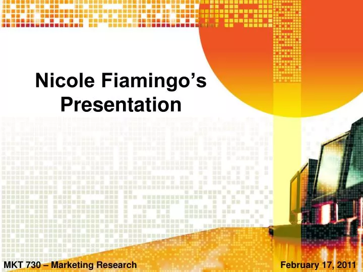 nicole fiamingo s presentation