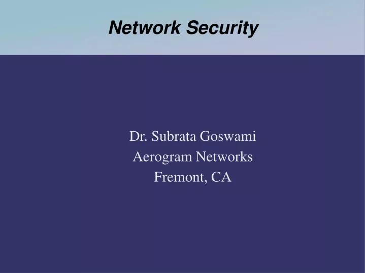 dr subrata goswami aerogram networks fremont ca