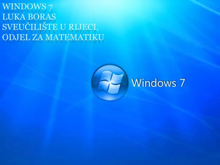 windows 7 luka boras sveu ili te u rijeci odjel za matematiku