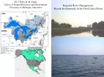 Regional River Management: Recent developments in the Great Lakes Basin - slide 1