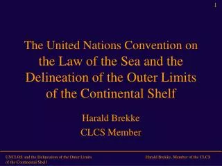 The United Nations Convention on the Law of the Sea and the Delineation of the Outer Limits of the Continental Shelf