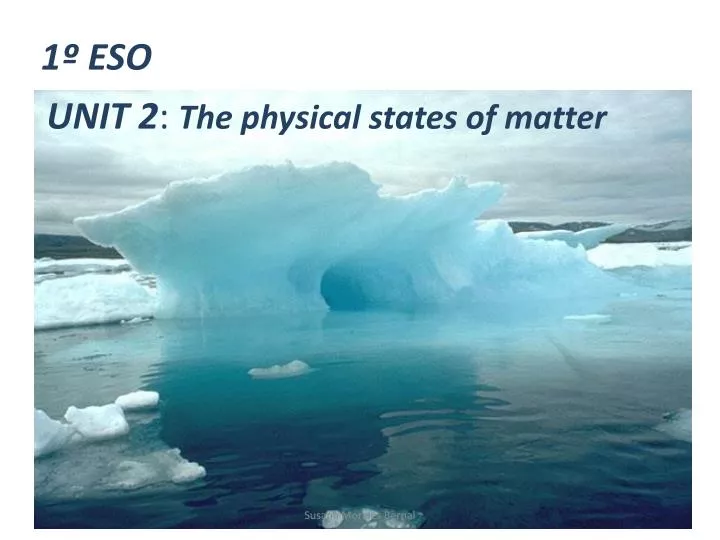 unit 2 the physical states of matter