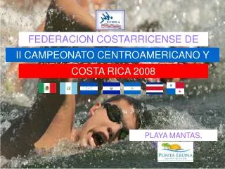 FEDERACION COSTARRICENSE DE NATACION Y AFINES