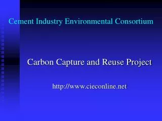 Cement Industry Environmental Consortium