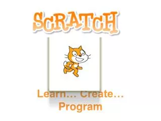 Learn… Create… Program