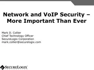 Network and VoIP Security – More Important Than Ever